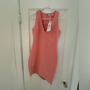 NWT, Coral Elizabeth and James asymmetrical dress, size 6